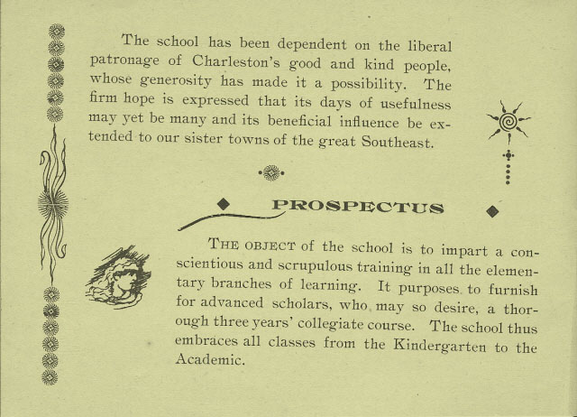 1892-1893 Commencement Program - Charleston Convent School