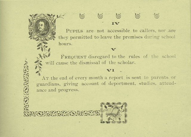 1892-1893 Commencement Program - Charleston Convent School