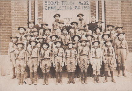 1932 Photograph of Boy Scout Troop 32